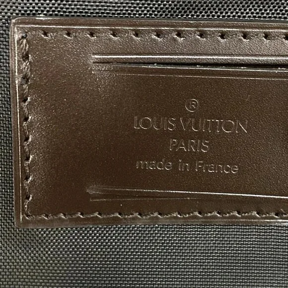 Authentic LOUIS VUITTON Pegase 45 (Old Model) Ebene Damier Suitcase br738-122525 - Picture 14 of 15